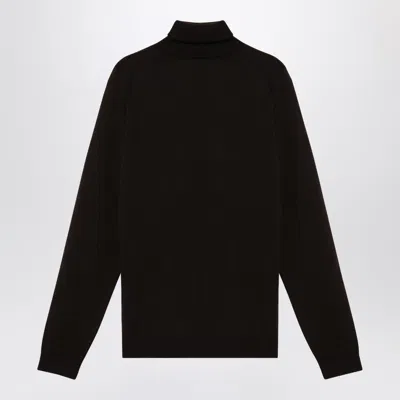Roberto Collina Merino Wool Jumper In Black