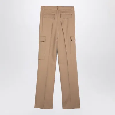 Sportmax Caramel-coloured Cargo Trousers