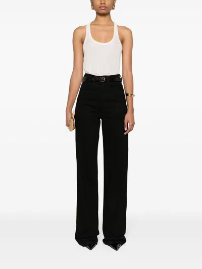 Tom Ford Ribbed-knit Racerback Top