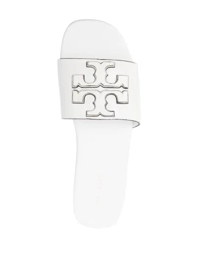 Shop Tory Burch Eleanor Leatherflat Sandals