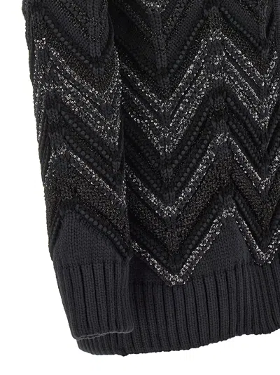 Shop Missoni Zig Zag Sweater, Cardigans Black