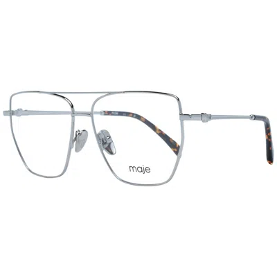 Maje Silver Women Optical Frames In Silver