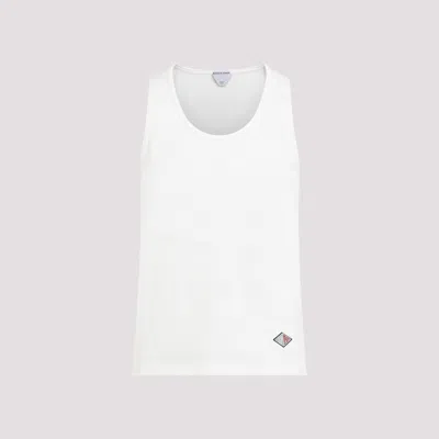 Bottega Veneta Rib Jersey Tank Top In White