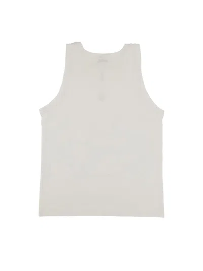 Shop Dolce & Gabbana Cotton Tank Top In White