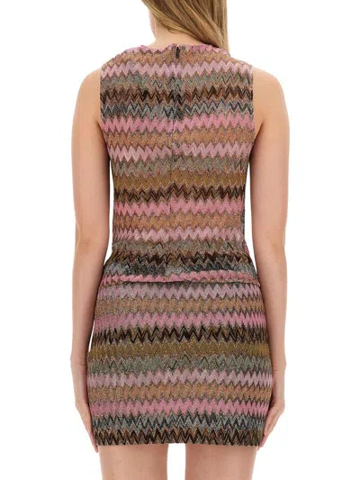 Shop Missoni Top Lames In Multicolour