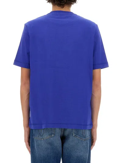 Shop Ps By Paul Smith Ps Paul Smith Happy T-shirt In Blue