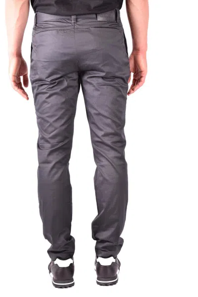 Ea7 Emporio Armani Trousers In Anthracite