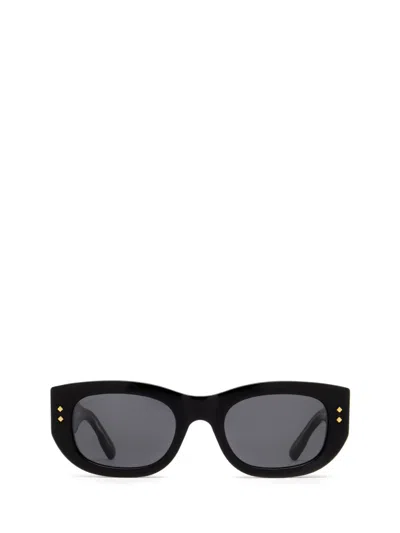 Shop Gucci Eyewear Sunglasses In Black