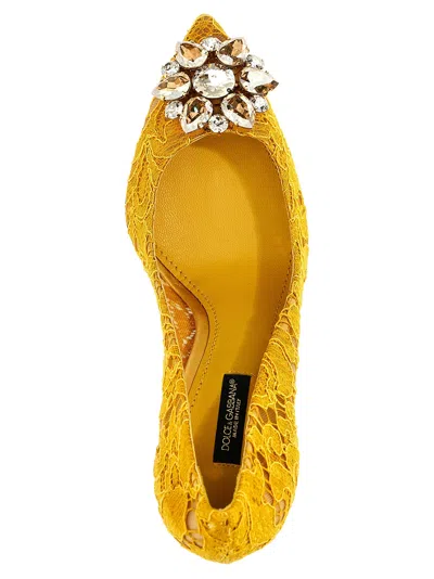 Dolce & Gabbana Bellucci Taormina Lace Pumps With Crystals