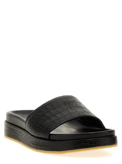 Shop Giuseppe Zanotti 'indi' Slides