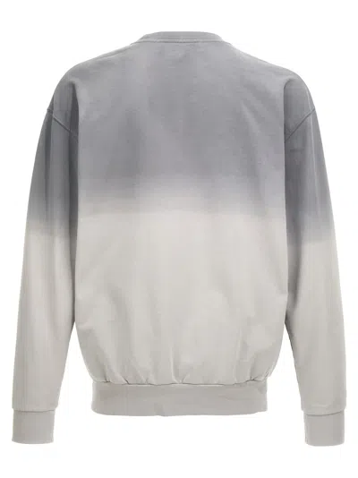 Jw Anderson Gray Embroidered-logo Gradient Sweatshirt