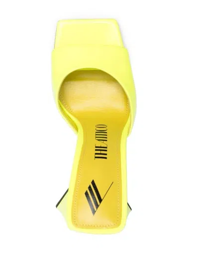 ATTICO THE ATTICO DEVON SYNTHETIC PATENT MULES 