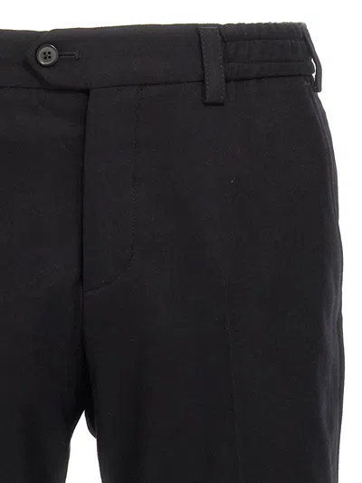 Pt Torino Rebel Pleated Trousers With Elastic Waistband
