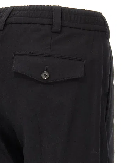 Pt Torino Rebel Pleated Trousers With Elastic Waistband