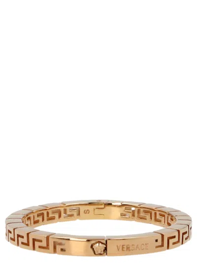 Versace Greca Brass Bangle Bracelet