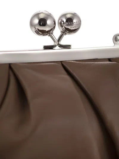 Weekend Max Mara Pasticcino Leather Bag