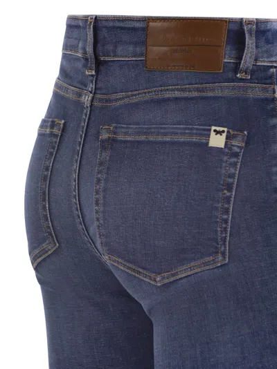 Shop Weekend Max Mara Rapallo Jeans Cropped In Denim Comfort