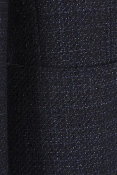 Shop Zegna Jackets In Blue Navy