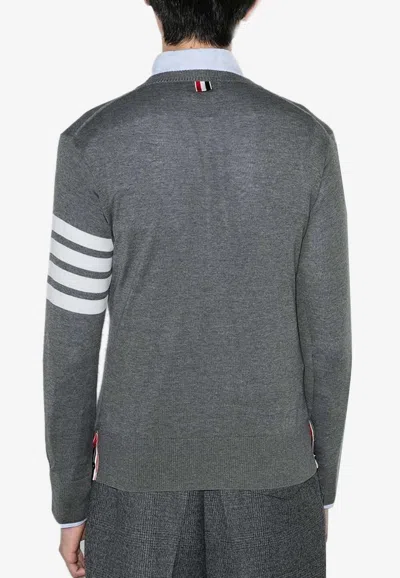 Thom Browne 'lightweight 4-bar Kn In Gray