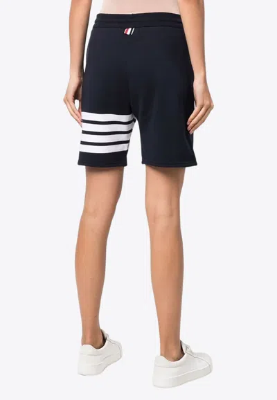 Thom Browne 4-bar Shorts In Navy