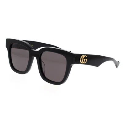 Gucci Generation 52mm Square Sunglasses In Black