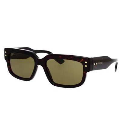 Gucci Eyewear Sunglasses In Havana