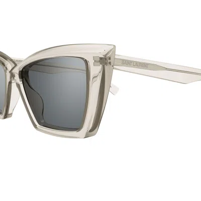 Saint Laurent Eyewear Sunglasses In Beige