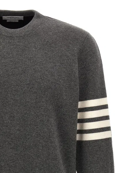 Shop Thom Browne Men '4 Bar' Sweater In Multicolor