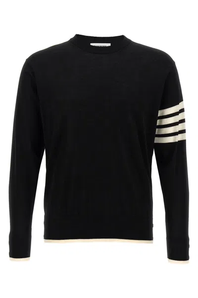 Shop Thom Browne Men '4 Bar' Sweater In Multicolor