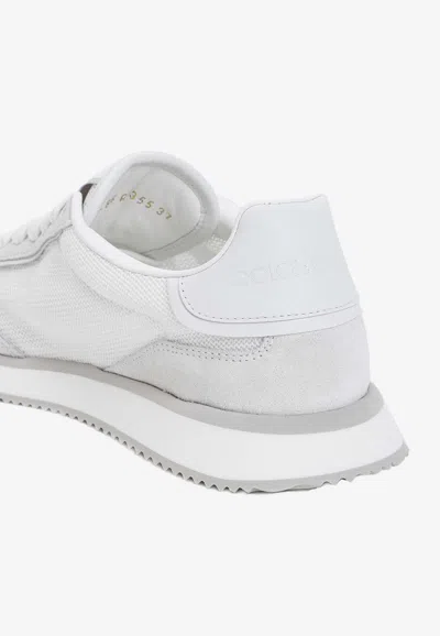 Dolce & Gabbana Mixed-material Dg Cushion Sneakers In White
