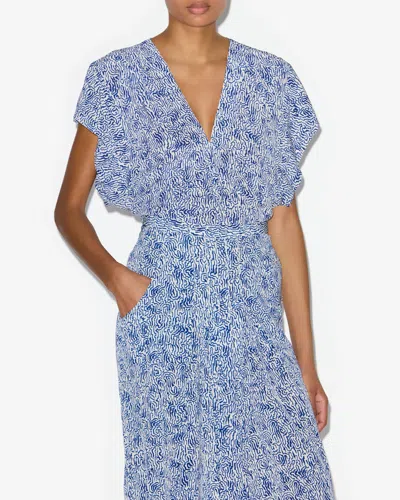 Isabel Marant Étoile Delocia Oberteil In Blue