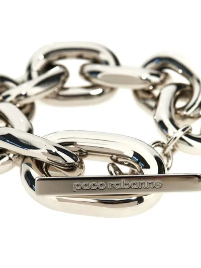 Rabanne Chunky Chain Link Bracelet In Silver
