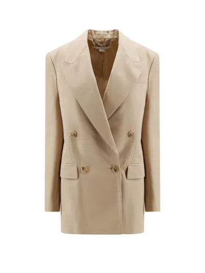 Shop Stella Mccartney Blazer In Beige