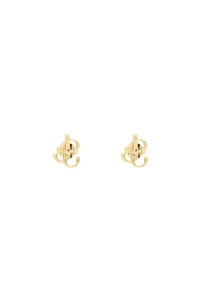 Shop Jimmy Choo Jc Earrings In Gold