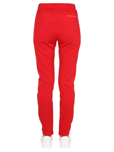 Shop Dolce & Gabbana Pantaloni In Punto Stoffa In Red