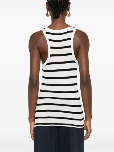 Shop Majestic Striped Ribbed Tank Top