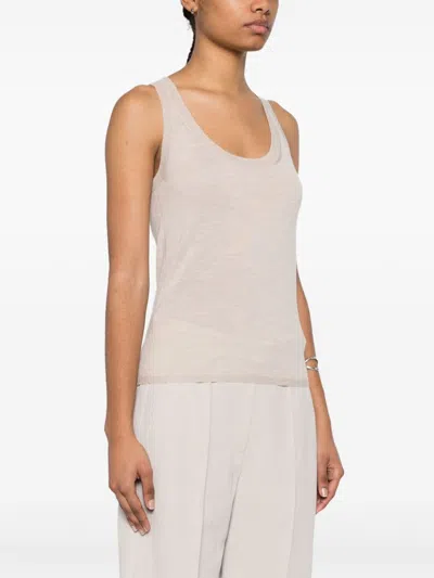 Max Mara Women's Cashmere Tank Top In Neutral