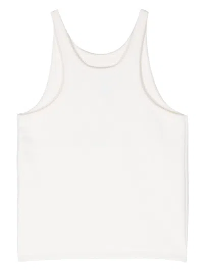 Max Mara Knitted Wool Scoop Neck Sleeveless Top
