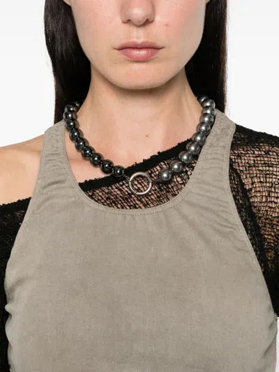 Rick Owens Drkshdw Denim Tank Top