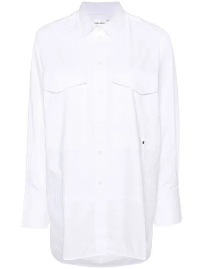 Victoria Beckham Extra Large Shirt Pockets In White