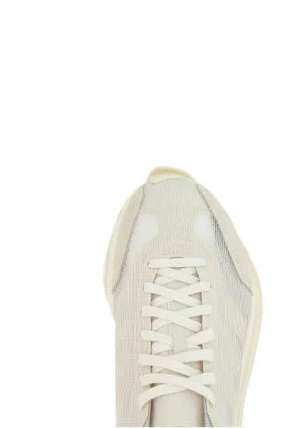 Y-3 Midsole Sneakers With Leather And Textile Composition In Alumina