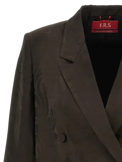 Shop F.r.s. - For Restless Sleepers 'mereope' Blazer In Brown