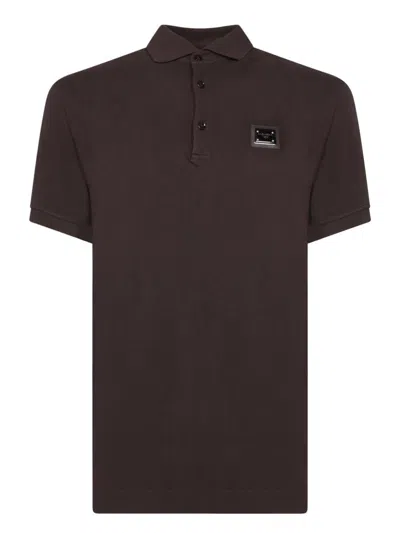 Dolce & Gabbana T-shirts In Brown
