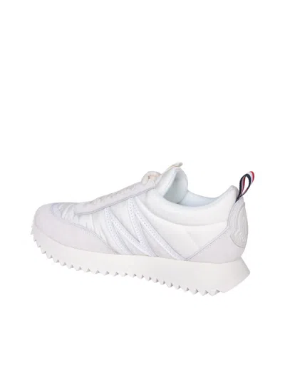 Shop Moncler Sneakers In White