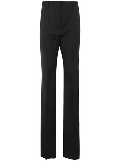 Shop Sportmax Hangar Trousers Clothing In Black