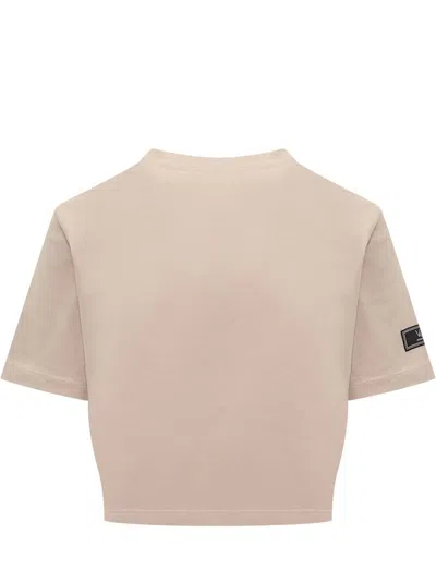 Shop Versace T-shirt Jersey In Pink