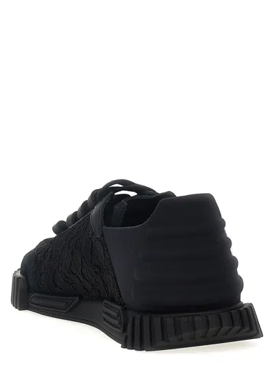 Dolce & Gabbana Ns1 Low-top Running Sneakers In Black