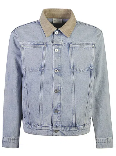 Shop Drôle De Monsieur Drole De Monsieur Jackets In Clear Blue