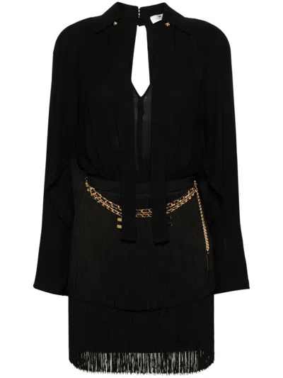 Shop Elisabetta Franchi Dresses In Black