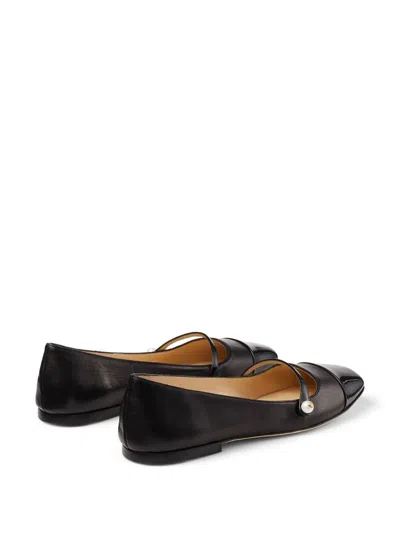 Shop Jimmy Choo Flat Shoes In Black